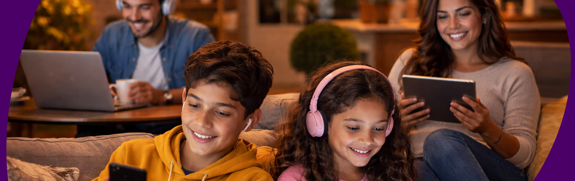 imagen de una joven pensativa sosteniendo un cable de internet